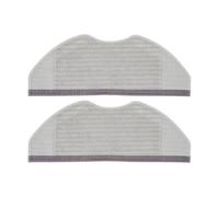 (2 Pièces) H40/ S40C Tampons de Rechange Compatibles avec Xiaomi H40/ S40C Robot Aspirateur, Serpillières, Accessoires de Rechange pour Serpillières, Chiffons de Serpillière Lavables