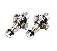 2 pièces H7 H4 Super Lumineux 100W Phare LED Brouillard DRL Ampoules Haut/Bas Faisceau 6000K Blanc H8 H9 H11 9005 9006 Lampes for Voiture 12V 4300K (Color : 6000K Cold White, Size : H4)