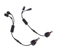 2 pièces H8 Angel Eyes pour E82 E87 E90 E92 Série 5 E60 Série 6 E63 X5 X6 X1 Z4 E70 E71 Phares Angel Eye Feux de position 12 V 40 W 7000 K 003584ZIZ01A H8 LED Angel Eyes Feux de position LED