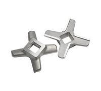 2 pièces hachoir à viande couteau #8 hachoir pièces de rechange KW714431 658522 pour Kenwood AT950 MG450 470 476 480 510 appareil de cuisine