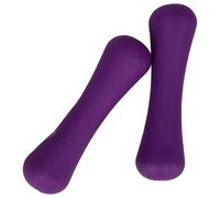 2 Pièces Haltère en Plastique pour Garçon et Filles, Exercice | PVC et Fer, Format Portable pour Garçons et Filles, Activité Physique Ludique, Usage à Maison