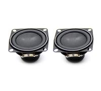 2 Pièces Haut-Parleur Audio 4 10W 53Mm 2 Pouces Basse Haut-Parleur MultiméDia Haut-Parleur Bricolage Haut-Parleur Sonore pour Home CinéMa