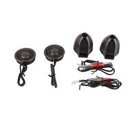 2 pièces haut parleur stéréo avec harnais 2 pièces ,haut parleur o dôme tweeter haut parleur de musique stéréo pour accessoire de voiture système o de voiture , Équipement ovisuel embarqué