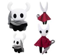 2 Pièces Hollow Knight Peluche Figures, 25 cm Hollow Knight Plush, Poupée en Peluche Holl0w Knight, Animal en P-eluche H0llow, Holl0w K-Night Stuffed Figure Doll, pour Cadeaux d'anniversaire Noël