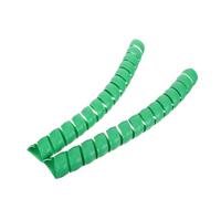 2 Pièces Housse de Protection Griffures de Chat en Spirale Verte | Plastique Réutilisable, Installation sans Outil, pour Pieds de Bureau et Plantes Balcon