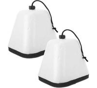 2 Pièces Housse de Robinet D'hiver Pliable en Écume Blanc | Installation sans Outil Réutilisable pour Maisons et Fermes, Couvre Robinet Isolant Résistant au Gel