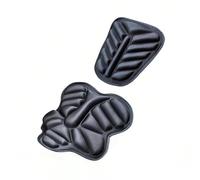 2 pièces Housse de selle de moto/vélo, mousse à mémoire de forme haute densité, design respirant 3D EVA antidérapant, confort amélioré, ajustement universel pour toutes les motos Coussins de siège ava