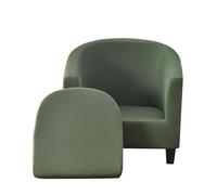 2 Pièces Housse Fauteuil Cabriolet Chesterfield Housse de Fauteuil, Extensible Couverture de Fauteuil Housse de Canapé Classique Antidérapant Revêtement de Chaise Protecteur de Fauteuil(K,2PCS)