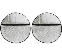 2 Pièces Housse Protection Solaire Volant Voiture, Pare-Soleil pour Volant De Voiture, Anti-surchauffe Facile À Appliquer Et À Enlever, Confort De Conduite pour SUV Camion, 40cm