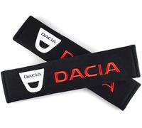 2 Pièces Housse Rembourrage Ceinture SéCurité pour Dacia Duster Logan Sandero Lodgy Stepway Mcv 2, Confort Respirant Amovible ProtéGer Les éPaulettes