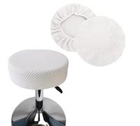 2 Pièces Housse Tabouret de Bar Rond/Rectangulaire élastique, Couverture Stretch Pouf Couverture Anti-Poussière Tabouret Housse Amovible Lavable Chaise Siège Coussin pour Salle à Manger ( Color : 24@