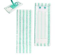 2 Pièces Housses de Rechange pour Leifheit Profi XL Micro Duo/Profi XL Cotton Plus 41cm Serpillière pour Tous Types de Sols Housse de Rechange en Microfibres pour Carrelage et Stratifié