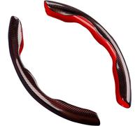 2 Pièces Housses de Volant de Voiture pour Ford F-Series F-150 Lightning XIV SuperCrew 2020-2022 2023 2024 2025, Housse Volant Segmentée, Imperméable Et Résistante à La Transpiration,D