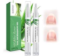 2 Pièces Huile Cuticules Ongles Stylo, Stylos à Huile pour Cuticules Nail Nutrition Oil Soin, Cuticules des Mains et des Pieds, pour ongles Réparer les Fissures et sèches