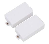 2 pièces Humbucker Pickup Covers, Guitar Pickup Covers Scellé guitare électrique pièces de rechange(blanc) Accessoires pour guitares électriquesAccessoires pour guitare