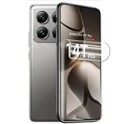 [2 Pièces] Hydrogel Protecteur D'écran Pour Xiaomi 14t Pro/Xiaomi 14t, Souple Haute Définition Transparent Tpu 3d Film [Sans Bulles][Anti-Rayures] [Non Verre Trempé]