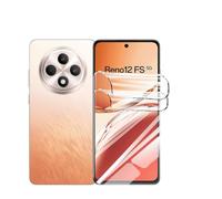2 Pièces Hydrogel Protection Écran pour OPPO Reno 12 FS 5G /OPPO Reno 12F | Film Hydrogel TPU Auto-Réparateur, Protection Anti-Rayures,Sans Bulles, Transparent HD