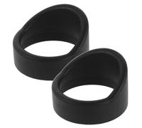 2 Pièces Œilletons en Caoutchouc pour Microscope, Diamètre 32 à | Cache Oculaire Binoculaire, Épaisseur D’angle 4mm, pour Spotting Scope et Observations en Champ Sombre
