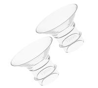 2 Pièces Inserts de Bride, 19mm Insert de Bride de Tire-Lait en Silicone Accessoires de Tire-Lait Portables Compatibles avec Medela/Spectra/TSRETE/Momcozy S9/S12/S9Pro/S12Pro