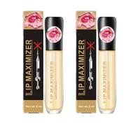 2 Pièces Instrumentan Vitamin E Lip Serum,Lip Maximizer Balm Plumper,Vitamin E Sérum repulpant pour les lèvres,repulpant les lèvres hyaluronique,Élimine La Sécheresse Rides Améliore La Brillance