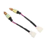 2 Pièces Interrupteur de Feux de Freinage M10x1.25 Alliage | Activation Précise du Signal de Frein, Réduit le Clignotement, Adapté aux Berlines et Entretien en Garage