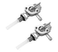 2 pièces Interrupteur de robinet de carburant, réservoir de carburant générateur, robinet de réservoir d'huile interrupteur de carburant pompe carburant pour générateur à essence (M10 x 1,5 mm)