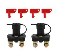 2 Pièces Interrupteurs D’Isolement de Batterie 12v,Coupe Circuit Batterie 12v,12V Isolateur Interrupteur de bateau Automobile Interrupteur de Coupure de Puissance pour Bateau Camion Véhicules DP-2