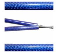 2 Pièces Jambe Force Pour Hayon, Vérin À Gaz, Support Levage Pour Isuzu Pour Como Pour Toit Standard E25 2001 2002 2003-2012 Hydraulique Support Tige(Blue carbon fiber)