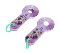 2 Pièces Jauge de Tri des Fruits, Calibre 14-32 MM | Plastique Pourpre, Usage Main, Portable, pour Marchés et Terrain, Mesure Standardisée