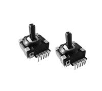 2 Pièces JH16 Hall Joystick Électromagnétique pour G8/FLYDIGI VADER 4 PRO Console de Jeu Hall Joystick Hall Thumbstick