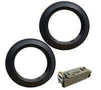 2 Pièces Joint Toilette Compatible Avec Thetford C200 C250 C400 C500 C2 C3 C4, Camping-Car Joint Lèvre Wc Toilettes À Cassette(Noir)