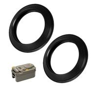 2 pièces Joint Toilette en Silicone pour Thetford C200/C250/C260/C400/C2/C3/C4, Conception Anti-Fuite, Joins WC Lèvre d'Étanchéité Pièces et Accessoires pour WC de Camping, Caravanes et Camping-cars