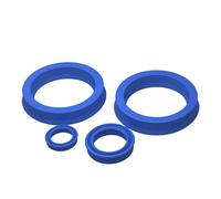 2 Pièces joints d'étanchéité hydrauliques en polyuréthane PU, série UN, 185mm diamètre intérieur 210mm diamètre extérieur 16mm épaisseur, rondelles d'étanchéité anti-poussière en polyuréthane