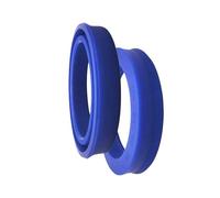 2 Pièces joints d'étanchéité hydrauliques en polyuréthane PU, série UN, 50mm diamètre intérieur 72mm diamètre extérieur 12mm épaisseur, rondelles d'étanchéité anti-poussière en polyuréthane