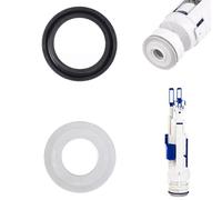 2 Pièces Joints pour Geberit Réservoir Détachées, Kit de Joints pour Lavabo et Siphon, Compatible avec Geberit Réservoirs n° 890.615, 818.109