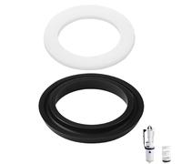 2 Pièces Joints Réservoir pour Geberit, Joint Chasse D'eau pour Geberit, Joint Cloche de Siphon et Joints de WC Bassin Compatible avec 816.418.00.1 818.109 240.282.00.1 890.615, Pièces Réservoir