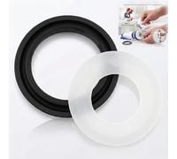 2 Pièces Joints Réservoir pour Geberit, Joint de Cloche de Siphon et Joint de Bassin pour Mécanisme de Chasse d'Eau, Compatible avec 816.418.00.1 et 240.282.00.1, Ø68x46 mm et Ø63x32 mm