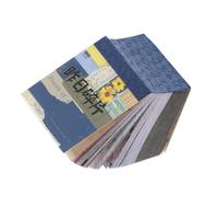 2 Pièces Journal Intime Vintage pour Carnet Décoratif | Papier Rétro à Motifs Variés, Facile à Déchirer, pour Album, Cahier, Carnet et Projets Créatifs