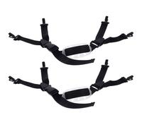 2 Pièces Jugulaire Casque Chantier de Sécurité, Sangle Réglable | Facile à Installer, Douce Peau, Résistante et Remplaçable, pour Travailleur sur Chantier Couleur Aléatoire