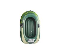 2 Pièces Kayak Gonflable Bateau Gonflable Raft Flottante PVC Résistant Double Valve Adapté Aux Sorties Familiales Camping en Plein AQU, Bateau 1 Personne