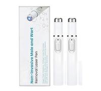 2 pièces Kidsneeds Stylo Laser Non Invasif pour l'élimination des grains de beauté et des verrues, Stylo laser plasma pour enlever les verrues, Stylo D'enlèvement Non Invasif Des Taupes Et Des Verrues