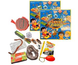 2 Pièces Kit De Articles De Farce Et Attrape, Jeux De Societe Farces Et Attrapes, Gadgets De Blagues Pratique Réaliste Amusante Pour Adulte Enfant Amis Famille, Fêtes Soirées Familiale Poisson D'avril