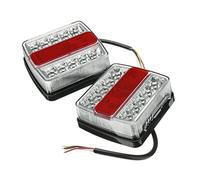 2 Pièces Kit De Feux Arrière De Remorque Arrière 12V Bateau Marqueur Camion Lampes Submersibles Étanches Universelles pour Les Campeurs Feux Arrière Assemblage Feux Arrière