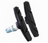 2 pièces kit de frein vélo pour Shimano | 1 paire de patins de frein noir pour le vélo | V-brake 70mm V-brake symétrique | plaquettes de frein | gommes de frein | kit de patins de frein | patins de fr
