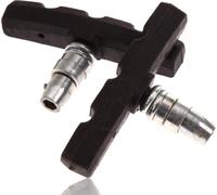2 pièces kit de frein vélo pour Shimano | 1 paire de patins de frein noir pour le vélo | V-brake 70mm V-brake symétrique | plaquettes de frein | gommes de frein | kit de patins de frein | patins de fr