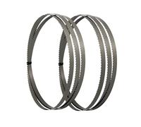 2 pièces lame de scie à ruban 1712x9.7x0.35mm for Metab0 dr.ap.er scie à ruban bois métal coupe 1712mm accessoires d'outils électriques TPI 6