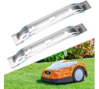 2 Pièces Lame Tondeuse,20cm Lames Tondeuse Gazon Robot,Lame Robot Tondeuse Compatibles avec Sti-hl iMOW RMI 422 422P 422PC,Lame de Rechange pour Robot Tondeuse