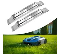 2 Pièces Lames Tondeuse Gazon Robot Compatibles avec Stihl iMOW RMI 422 422P 422PC 522C 632 632P 632C 632 PC, Lames de Remplacement Viking MI4, Ml632, MI 632 P, MI 632 C,MI 632 PC, 20cm, Argent