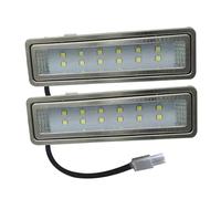 2 Pièces Lampe À Pompe Rectangulaire Lumière Froide Intégré Poêle Éclairage Hotte Lampe DC12V 1.5W Accessoires For Appareils Ménagers