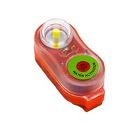2 pièces Lampes de Détresse Lampe de Gilet de Sauvetage Indicateur de Position Feu de Signalisation d'urgence pour Bouées de Sauvetage Rouge